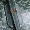 Goyard green Goyardine Coated Canvas Croisjour 55 Boston Bag