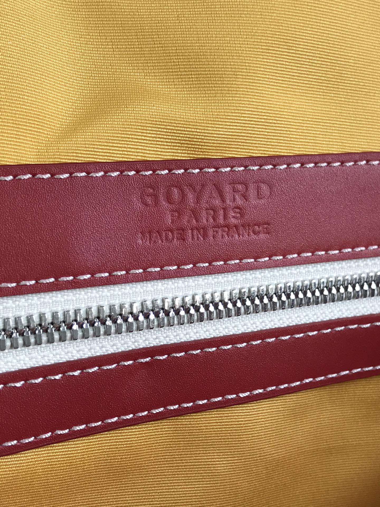 Goyard Red Goyardine Coated Canvas Croisjour 55 Boston Bag