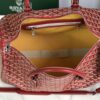 Goyard Red Goyardine Coated Canvas Croisjour 55 Boston Bag