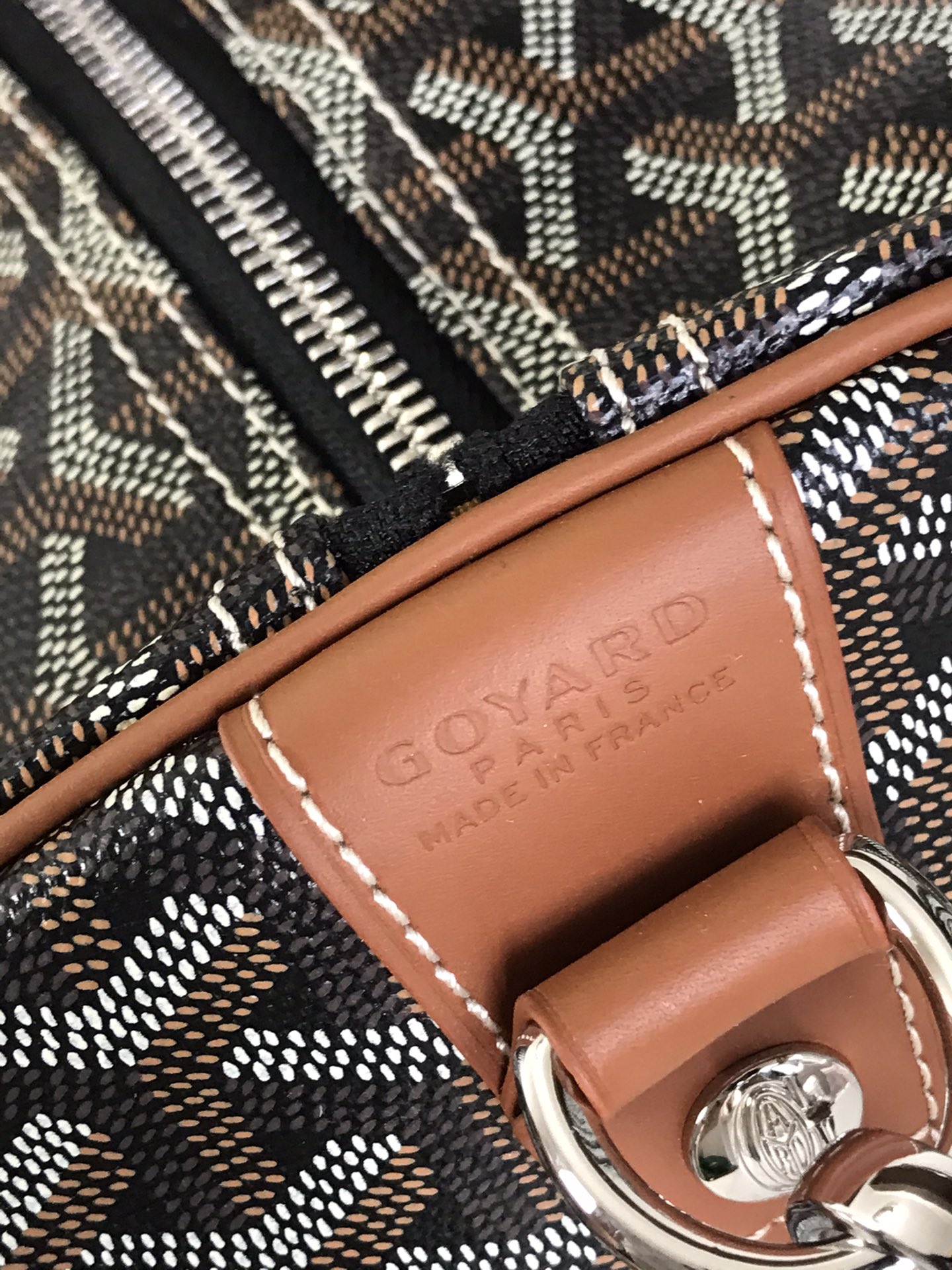 Goyard Croisiere 50 Duffle Bag Brown Travel Gym Carry On