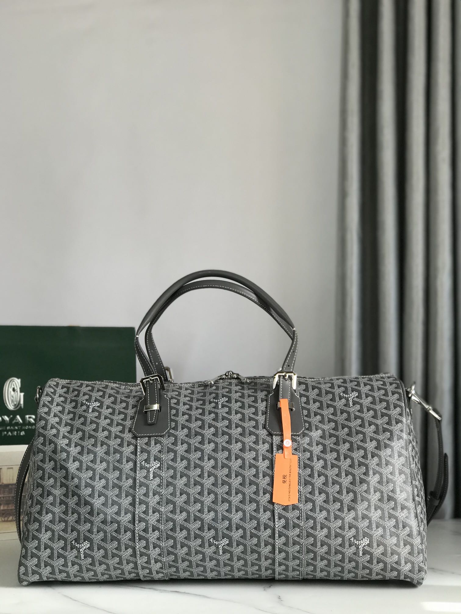 Goyard Goyardine Croisière 50 2024 – Grey Luggage and