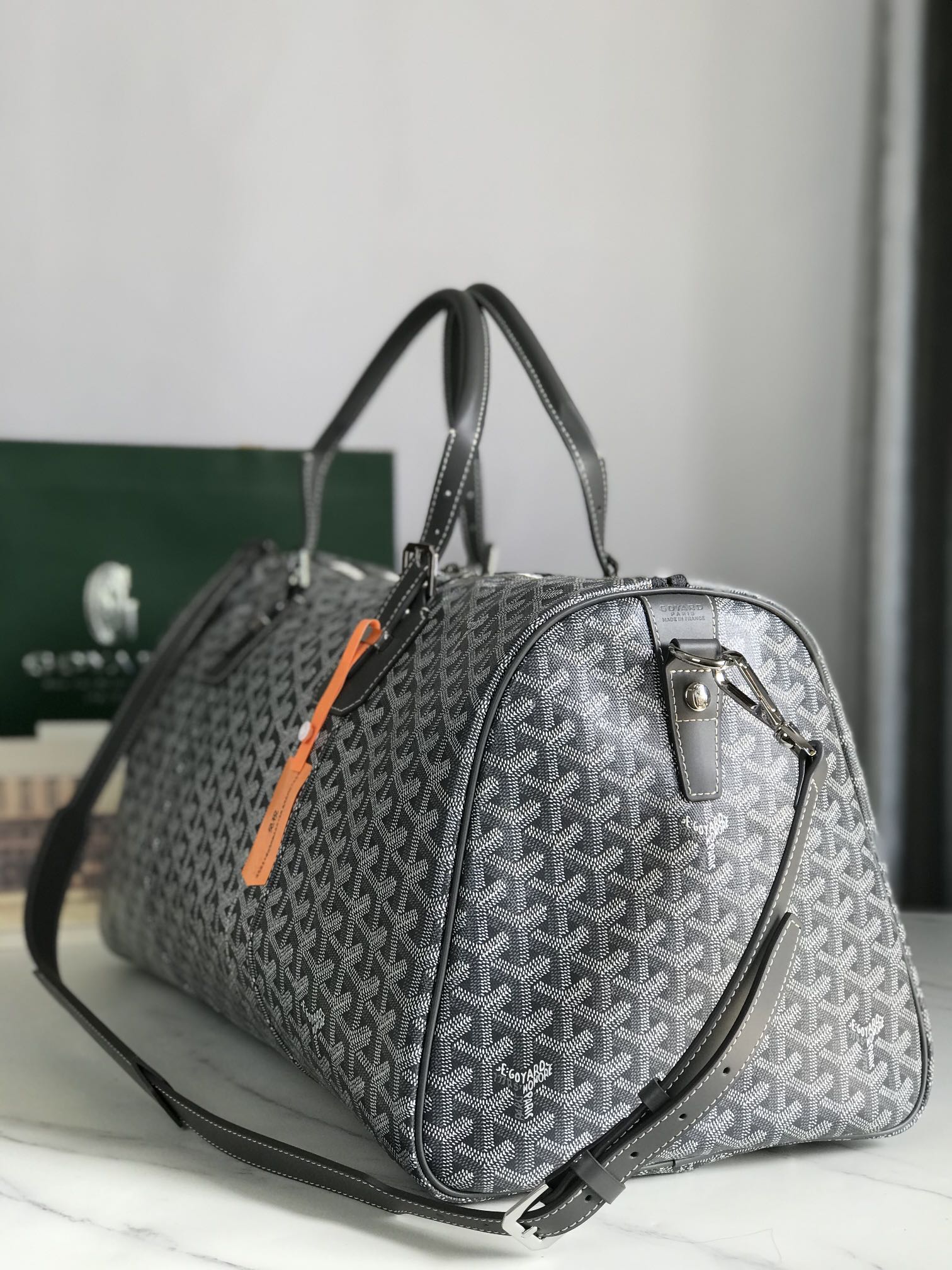 Goyard Goyardine Croisière 50 2024 - Grey Luggage and