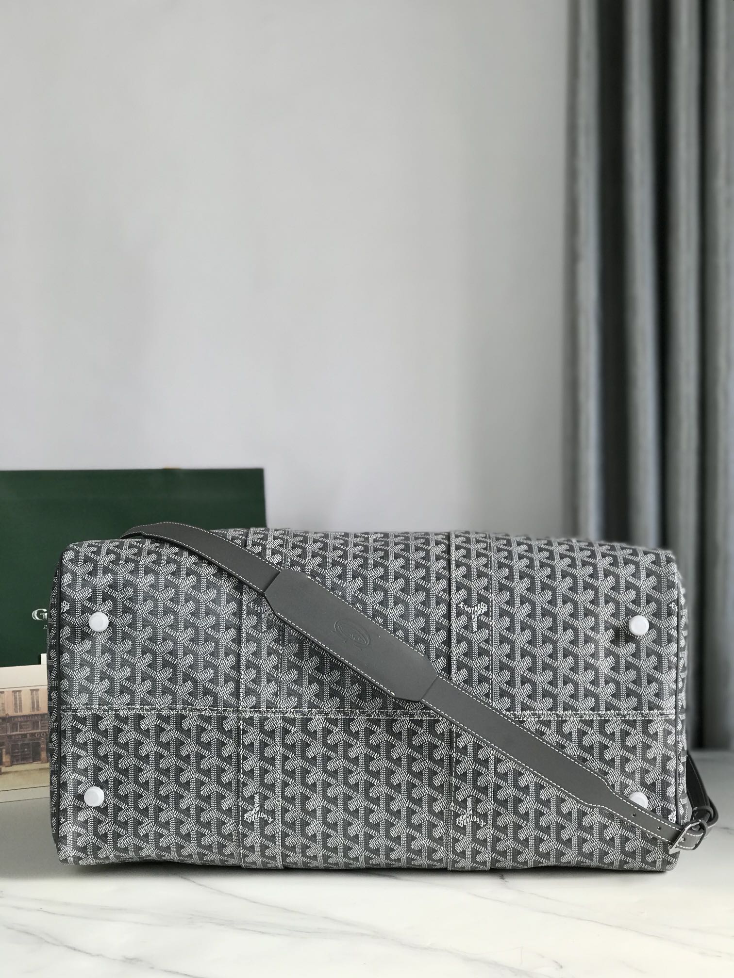 Goyard Goyardine Croisière 50 2024 - Grey Luggage and