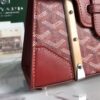 Goyard Saigon Structure Mini Bag Red