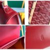 Goyard Saigon Structure Mini Bag Red