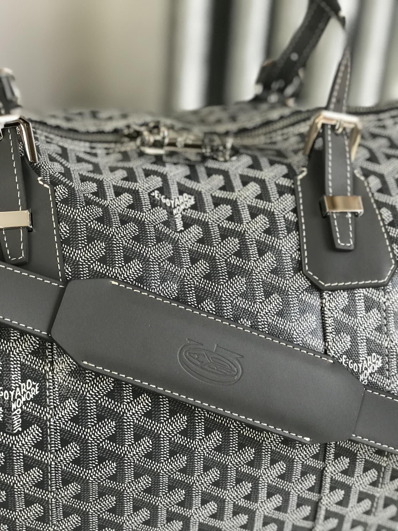 Goyard Goyardine Croisière 50 2024 - Grey Luggage and