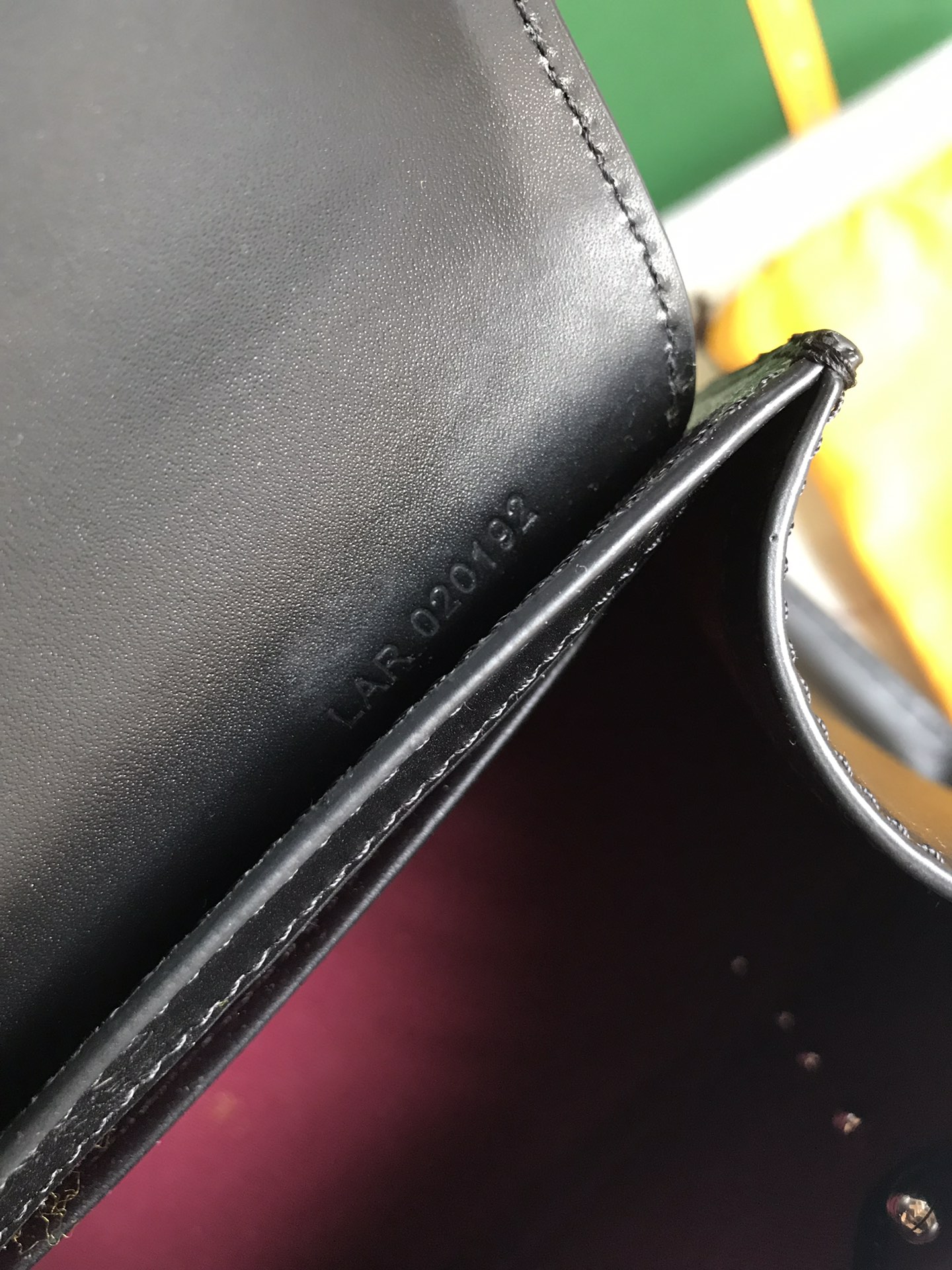 bag  Goyard Saigon Handbag Goyardine Wood Trim PM 'Black'