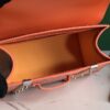 Goyard Orange Coated Canvas and Leather PM Saigon Top