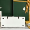 Pre-owned Goyard Goyardine Saigon Structured PM White |