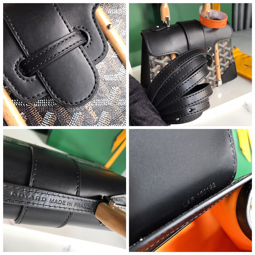 Goyard Black Leather Limited Edition Women's Handbag