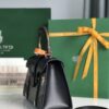 Goyard Sac Saigon Structuré Mini Black Women's Handbag