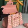 Goyard Pink And White Goyardine Canvas &