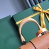 Goyard Saigon Structure Mini Bag Black and Brown Goyardine Canvas Pall