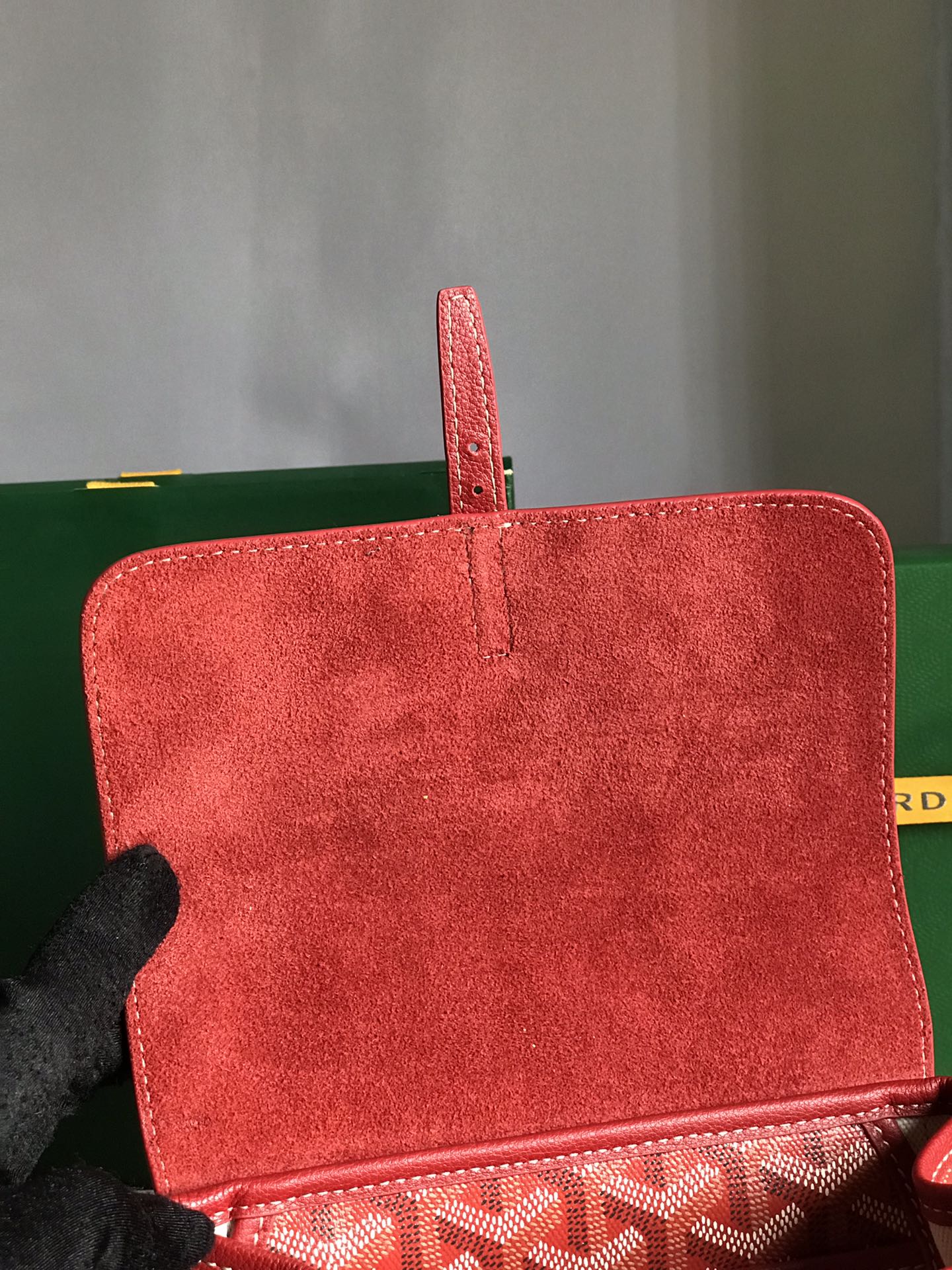 GoyardredGoyardine Sac Alpin Mini Backpack Bag
