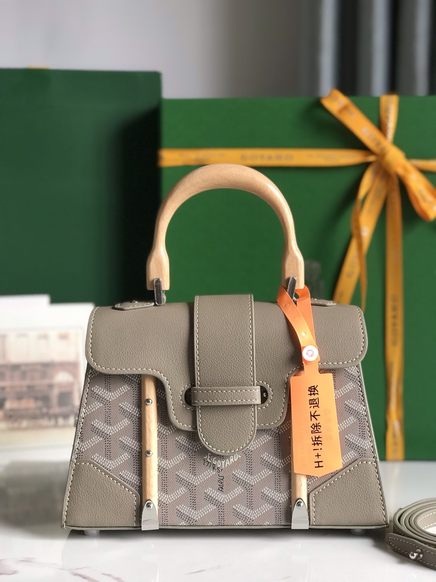 Goyard Saint Louis PM Bag Women’s Handbag Gray