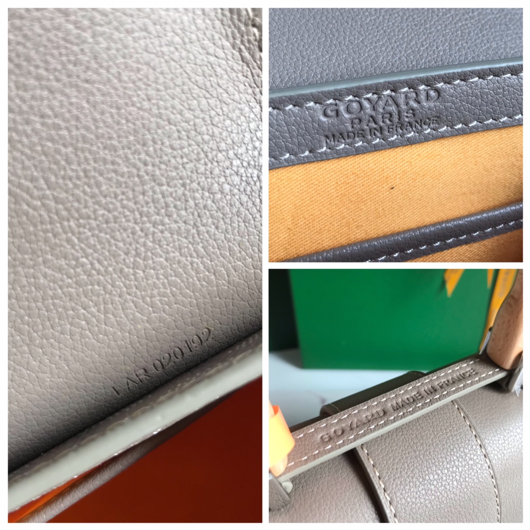 Goyard Saint Louis PM Bag Women's Handbag Gray