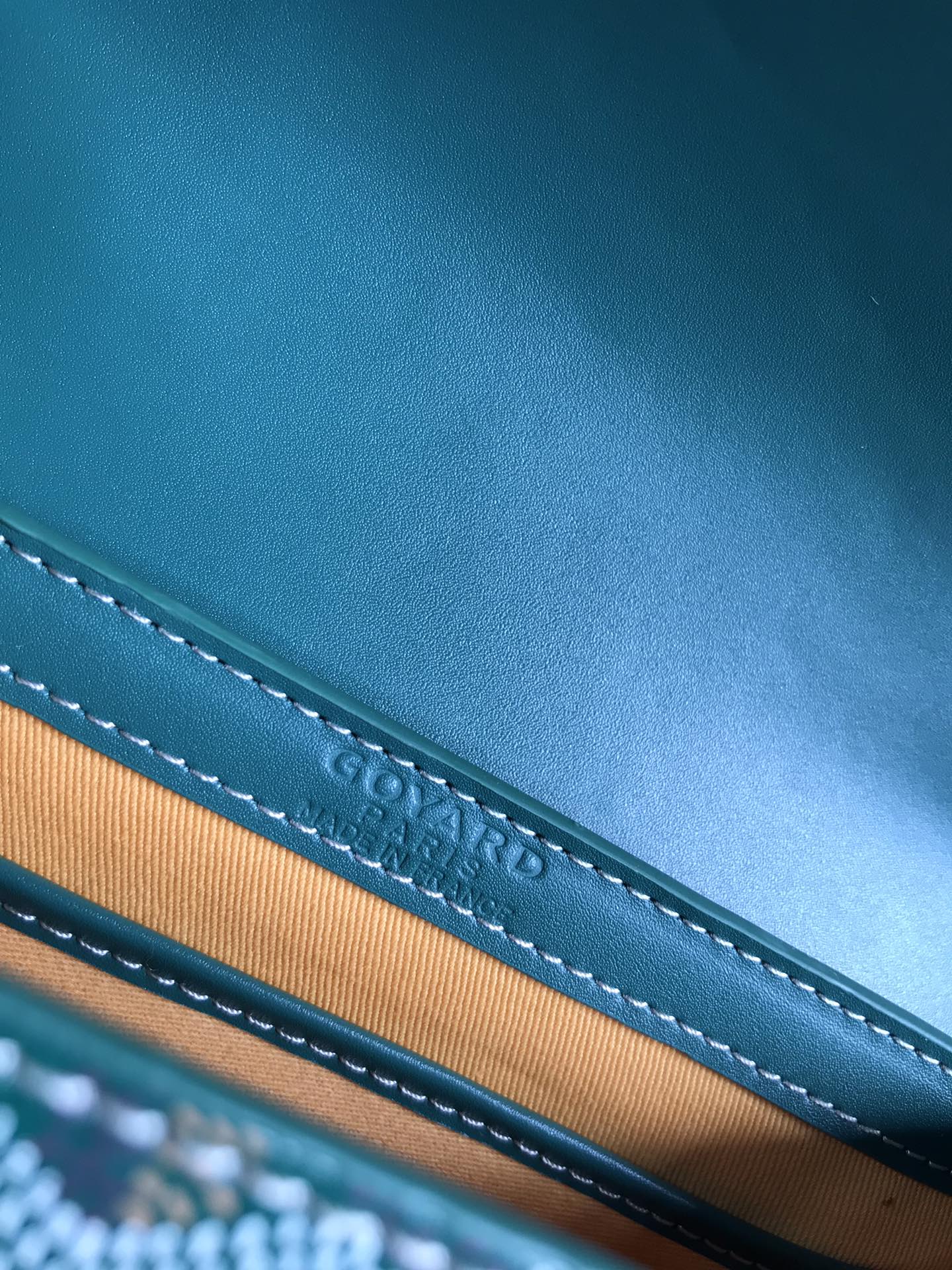Goyard Saigon Structured 2-Way Hand Shoulder Bag Green