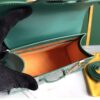Goyard Saigon Structured 2-Way Hand Shoulder Bag Green