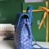 Goyard 2019 Goyardine Le Sac Mini Alpin Backpack - blue