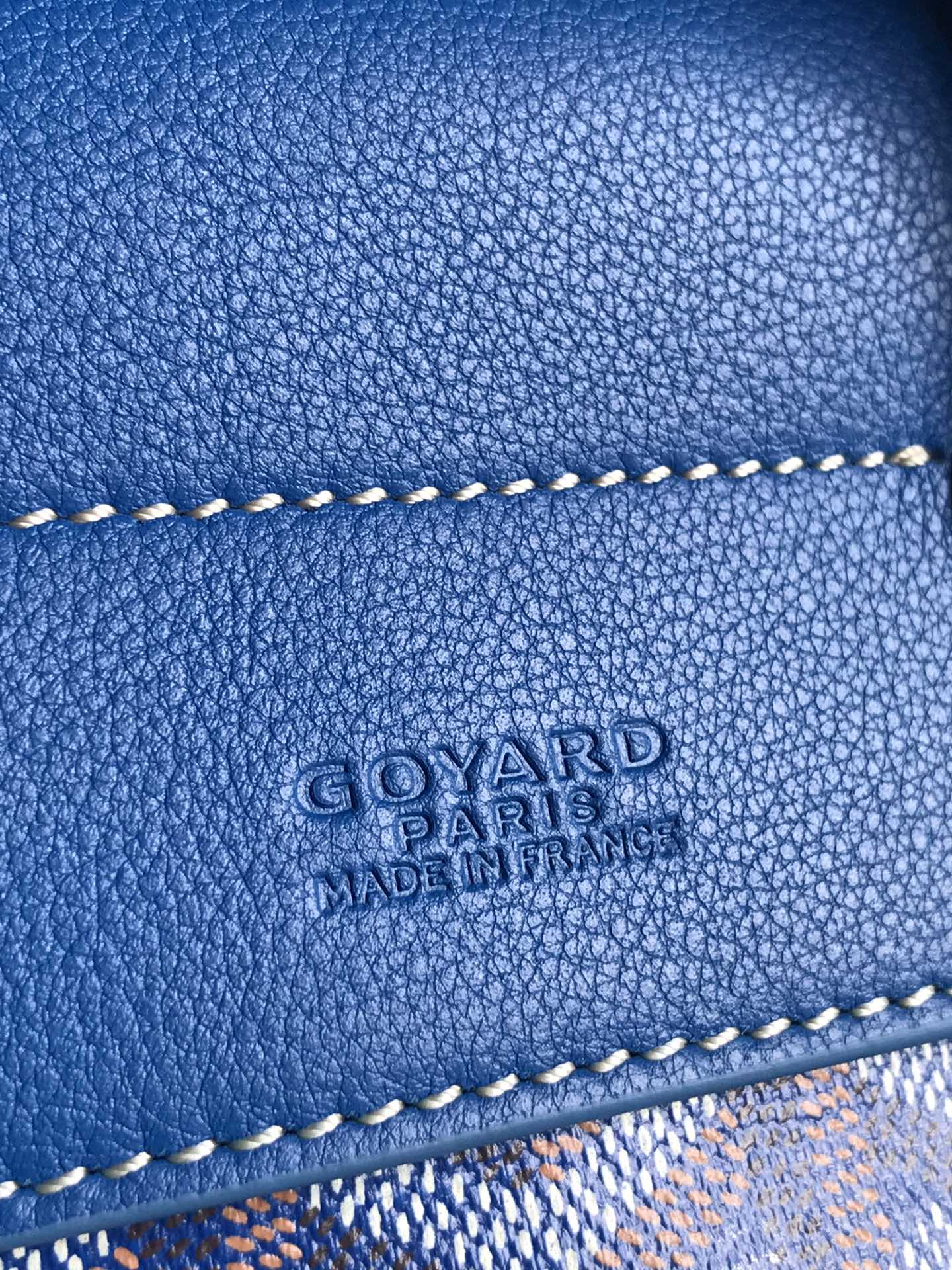 Goyard 2019 Goyardine Le Sac Mini Alpin Backpack - blue