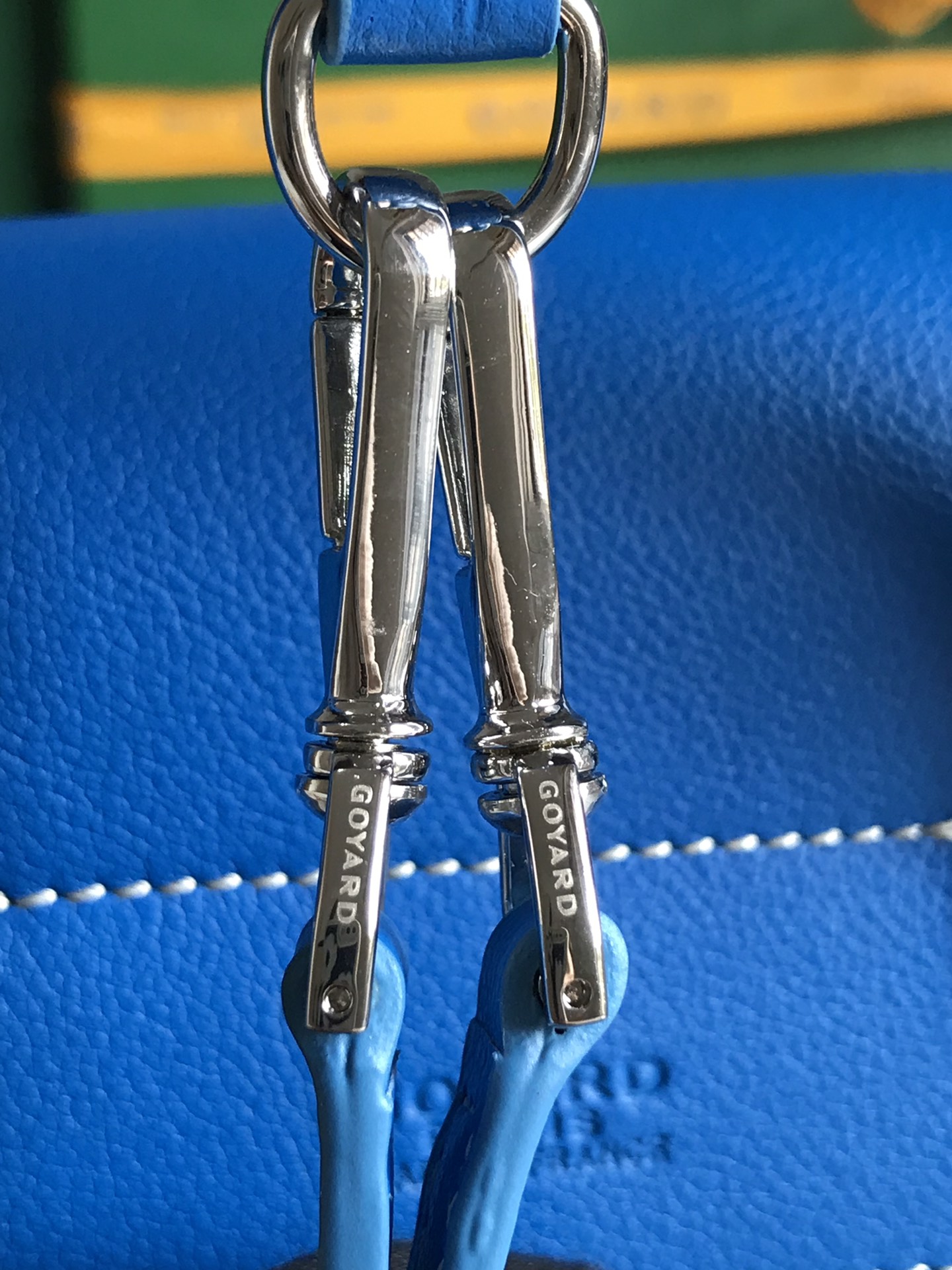 Goyard 2019 Goyardine Le Sac Mini Alpin Backpack - blue