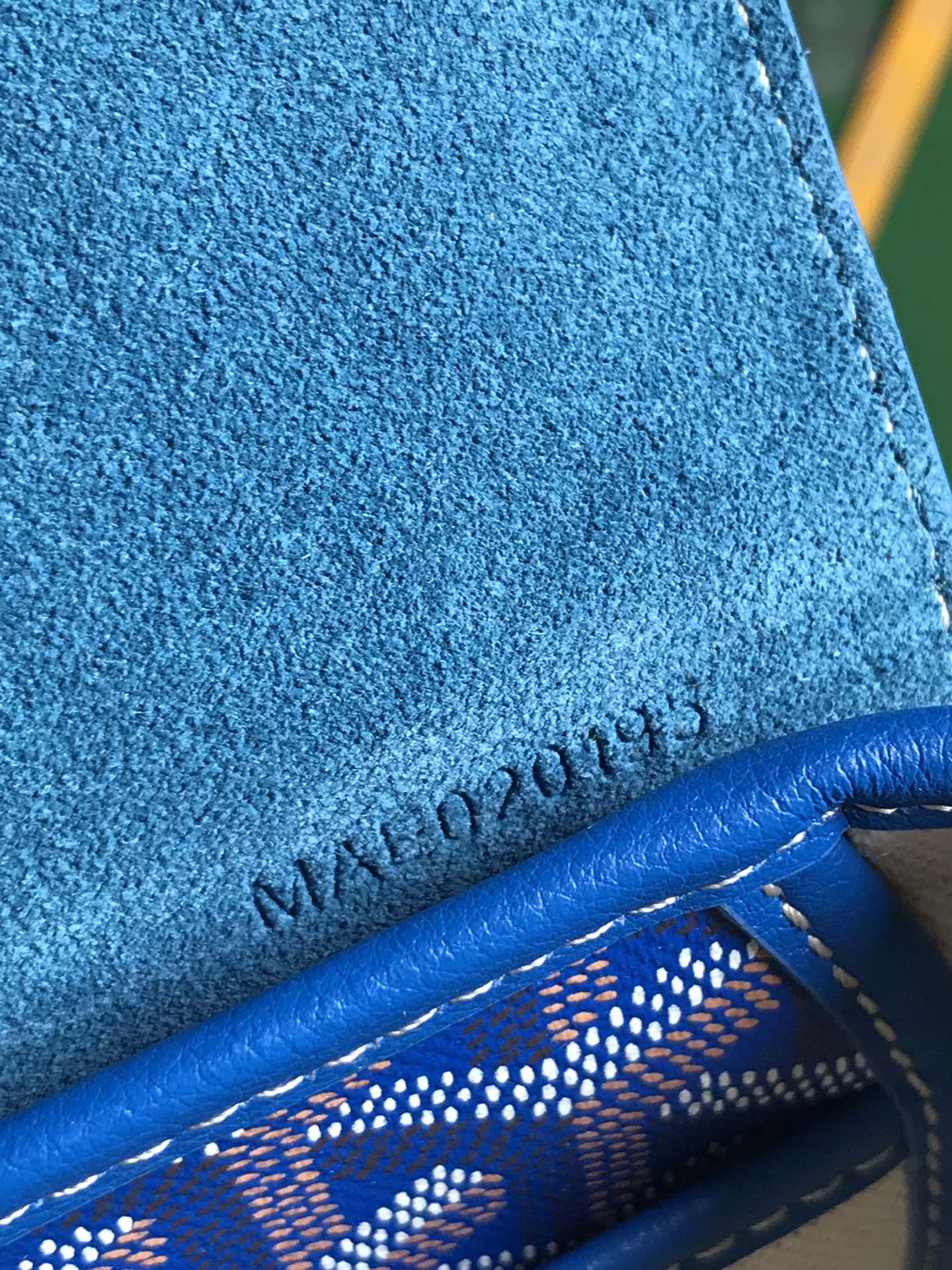 Goyard 2019 Goyardine Le Sac Mini Alpin Backpack - blue
