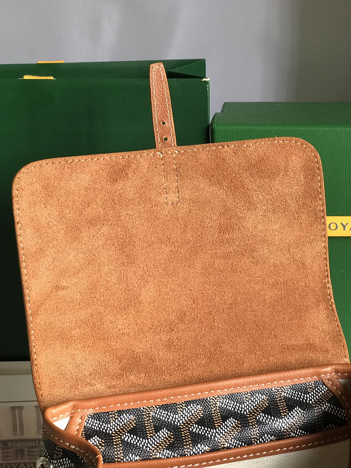 Goyard 2019 Goyardine Le Sac Mini Alpin Backpack - brown
