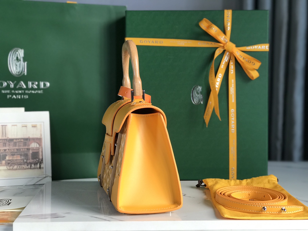 GOYARD Goyardine Saigon PM Yellow