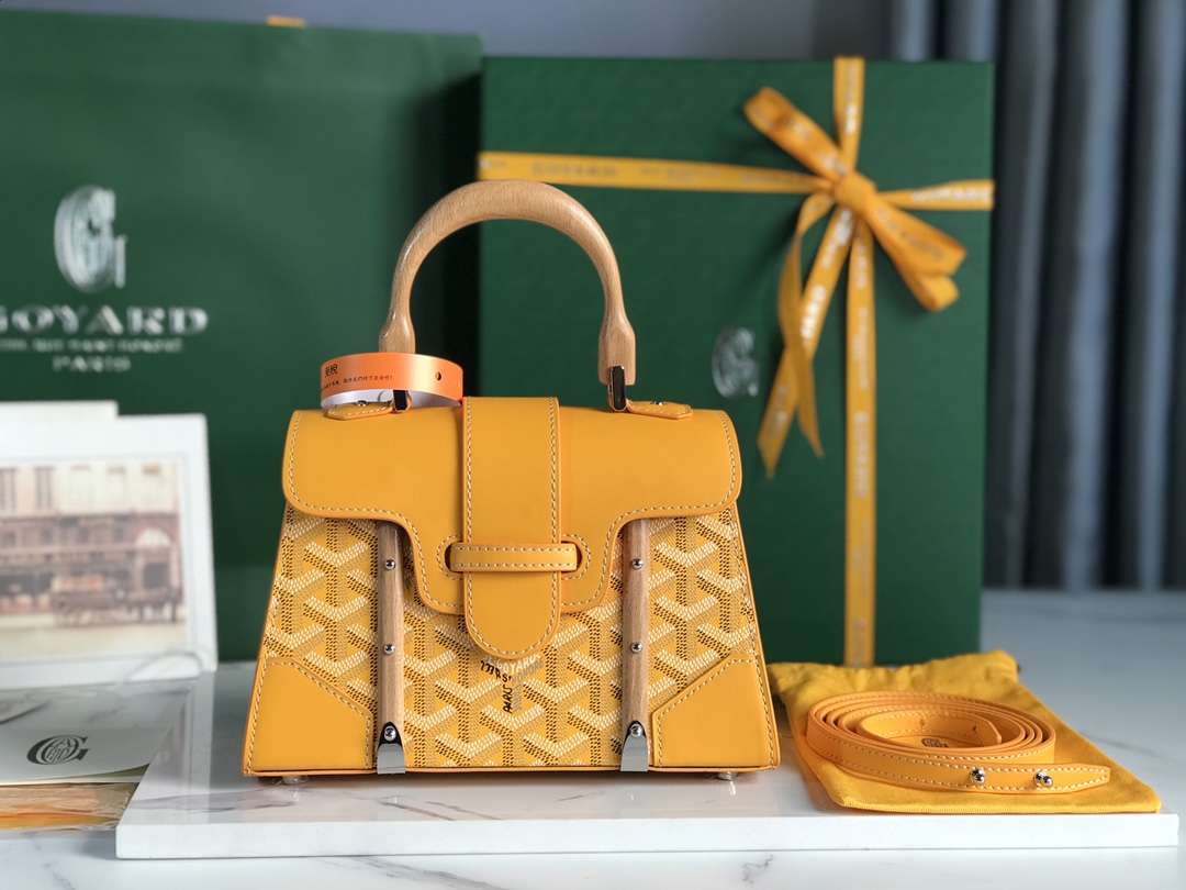 GOYARD Goyardine Saigon PM Yellow