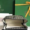 Goyard Alpin Mini 3WAY Leather Canvas Handbag Shoulder Bag black