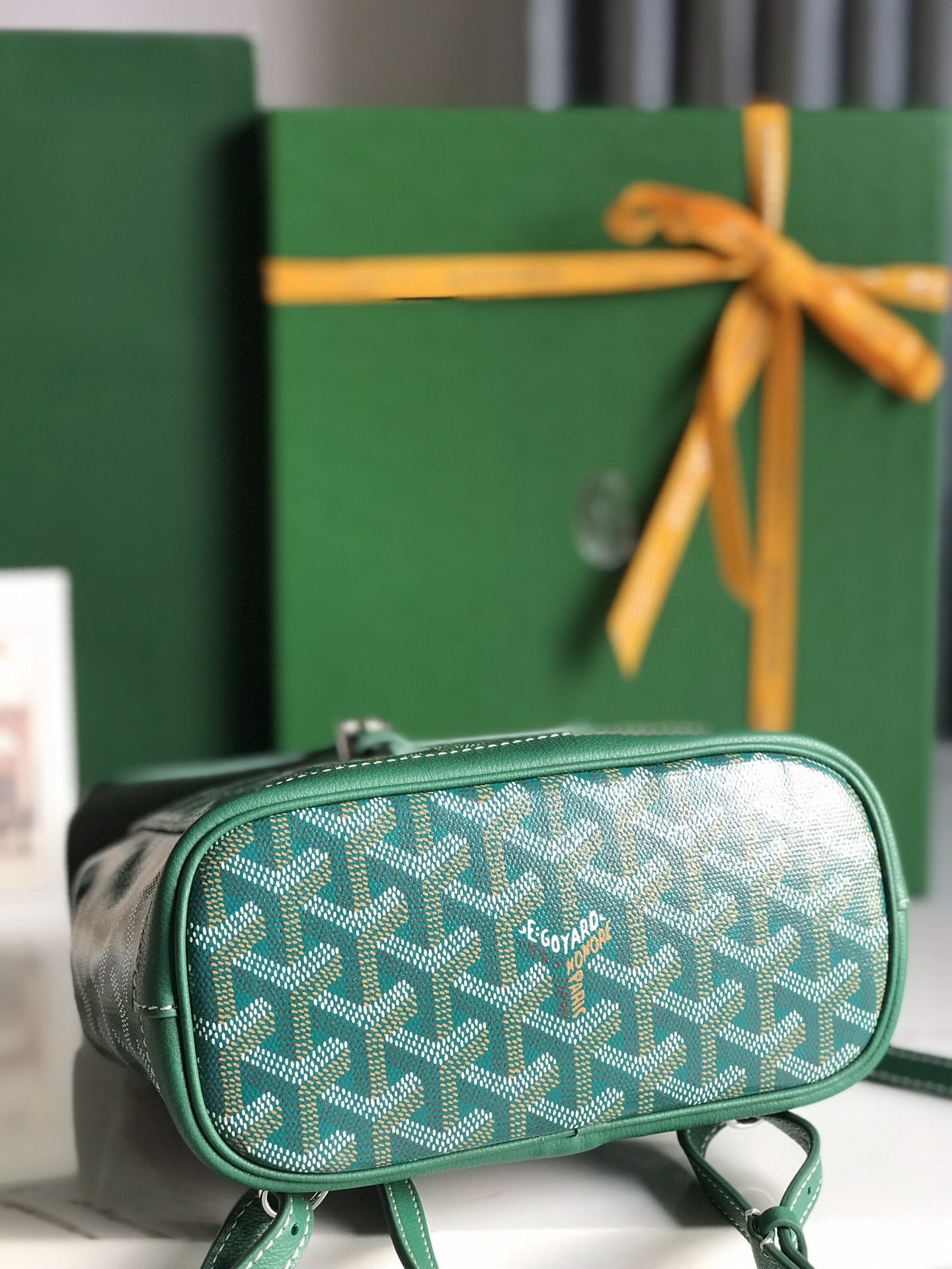 Goyard 2019 Goyardine Le Sac Mini Alpin Backpack - Green