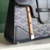 Goyard Women's BAG Saïgon PM in Toile Goyardine &bag navy blue