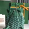 Goyard 2019 Goyardine Le Sac Mini Alpin Backpack - Green