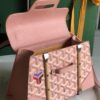 Goyard Women's BAG Saïgon PM in Toile Goyardine & bang pink