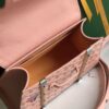 Goyard Women's BAG Saïgon PM in Toile Goyardine & bang pink