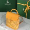 Alpin Mini Backpack Goyardine Canvas Yellow