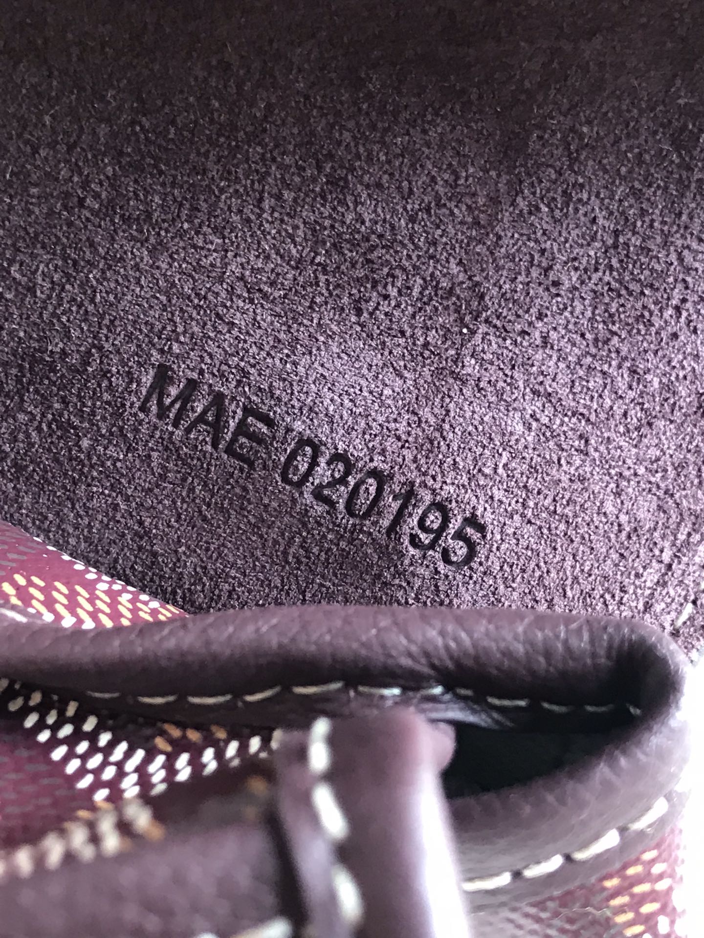 Goyard Alpin Mini Backpack Burgundy |