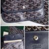 GOYARD Goyardine Boheme Hobo blue navy