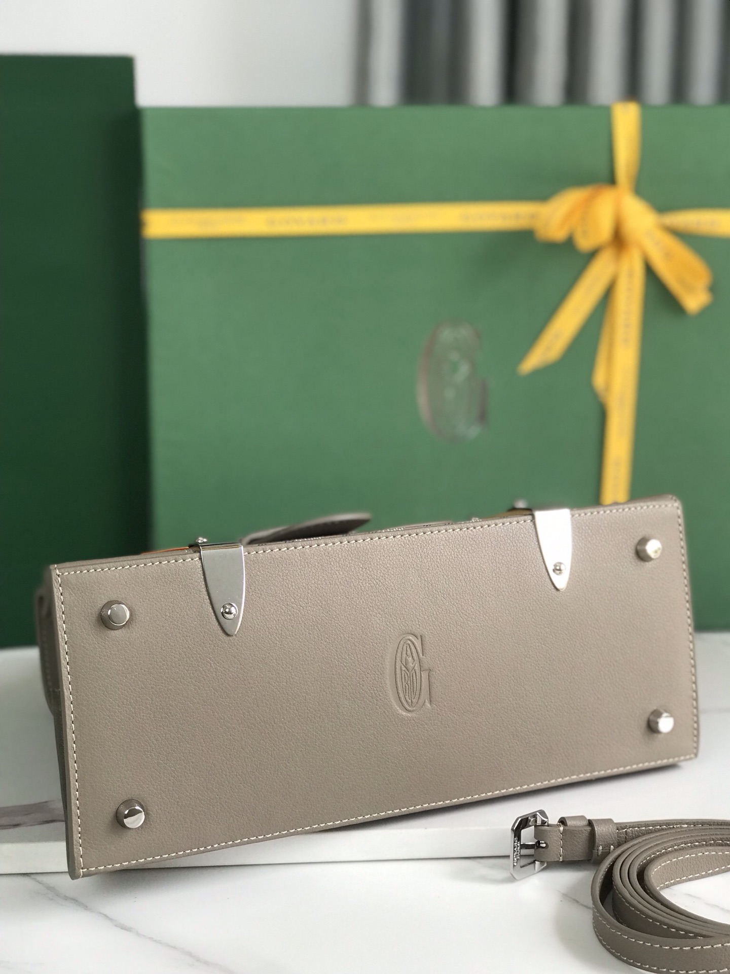 Goyard Women's BAG Saïgon PM in Toile Goyardine & bag gray