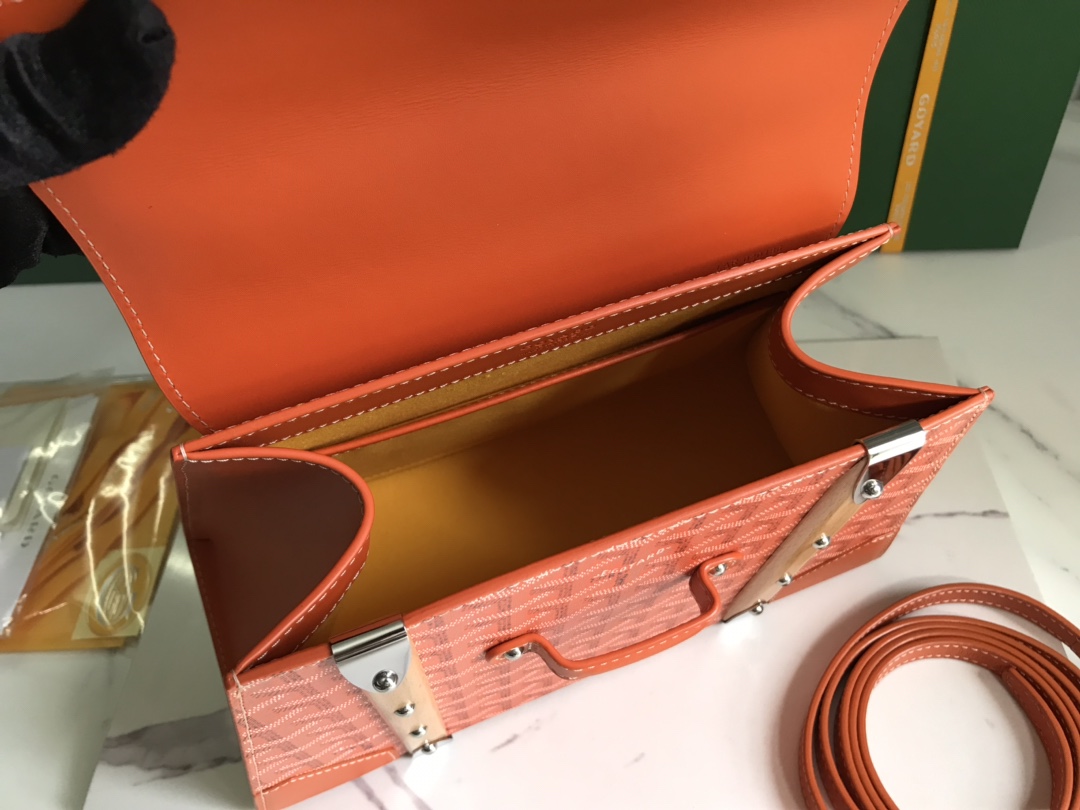 Goyard Bohemme Hobo White Bag Women's Tote Bag orange