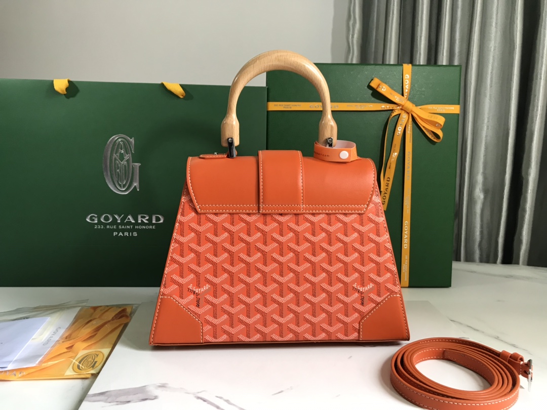 Goyard Bohemme Hobo White Bag Women's Tote Bag orange