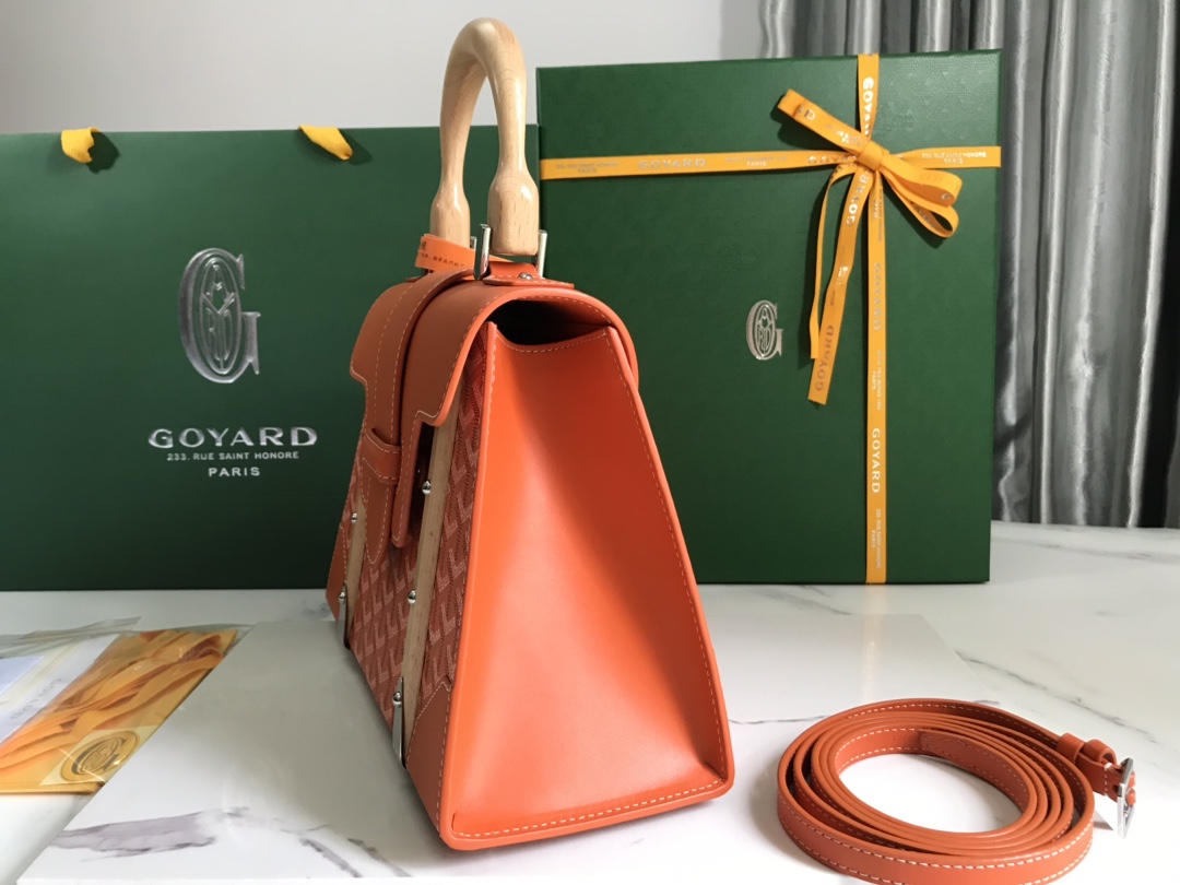Goyard Bohemme Hobo White Bag Women's Tote Bag orange