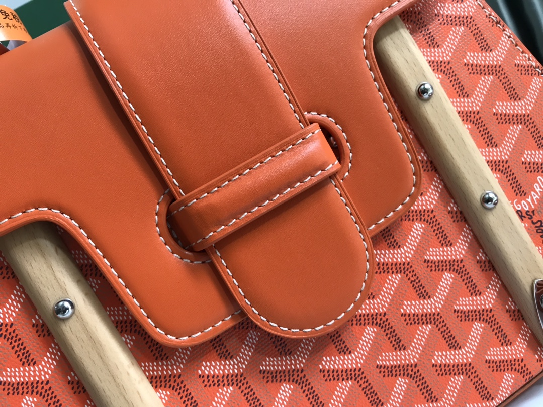 Goyard Bohemme Hobo White Bag Women's Tote Bag orange