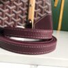 Goyard Burgundy Goyardine Coated Canvas And Leather