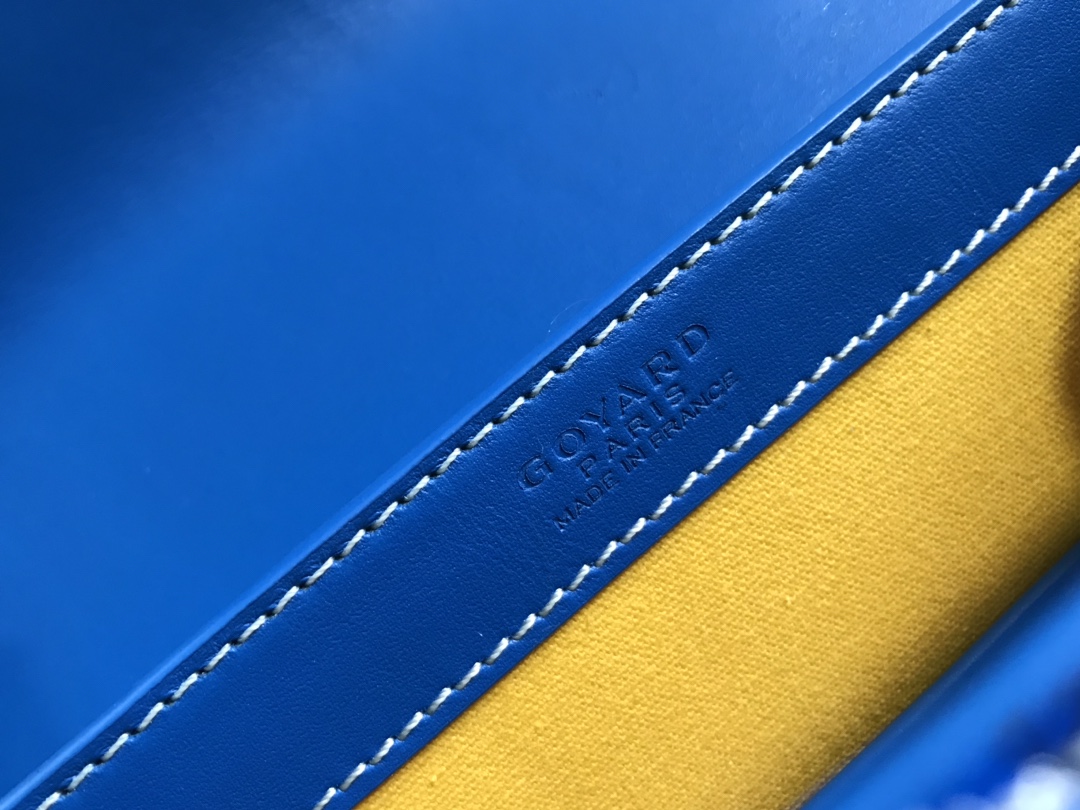 Goyard Saigon PM 2way Hand Shoulder Bag blue
