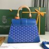 Goyard Saigon PM 2way Hand Shoulder Bag blue