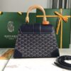 Goyard Saigon PM 2way Hand Shoulder Bag Beige Navy blue
