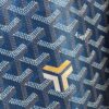 GOYARD Iridescent Goyardine Boheme Hobo Pearly Blue 1544105