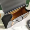 Goyard Pre-Owned 2016 Goyardine Saigon Structured PM gray