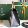 Goyard Pre-Owned 2016 Goyardine Saigon Structured PM gray